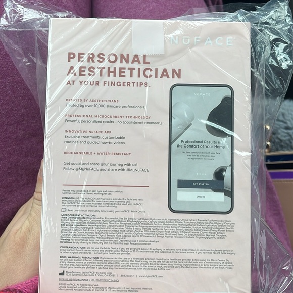 Nūface mini+ facial toning device - Picture 3 of 3